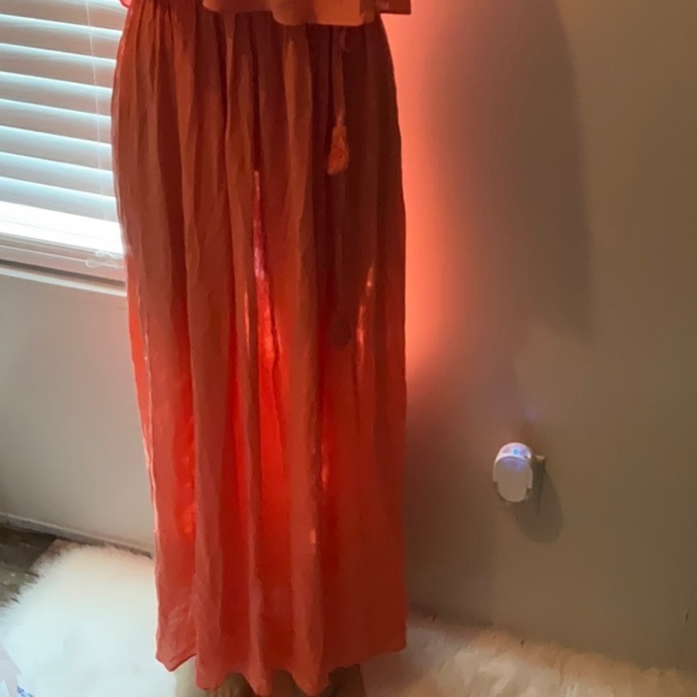 Sleeveless Elastic Waistband Maxi - Picture 6 of 8